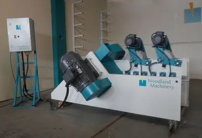 WLM Beaver Smulkintuvas biokuro gamybos pramonei WOODLAND MACHINERY