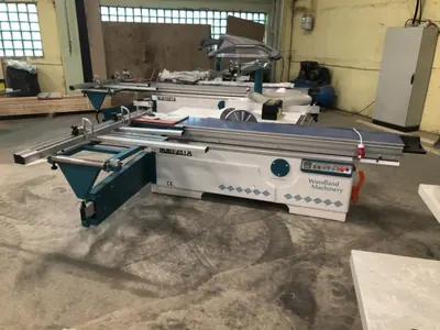 Formatinio pjovimo staklės WOODLAND MACHINERY MJ6128TA(400)