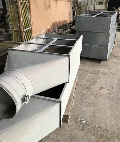 Ventiliatoriai, filtrai, bunkeriai