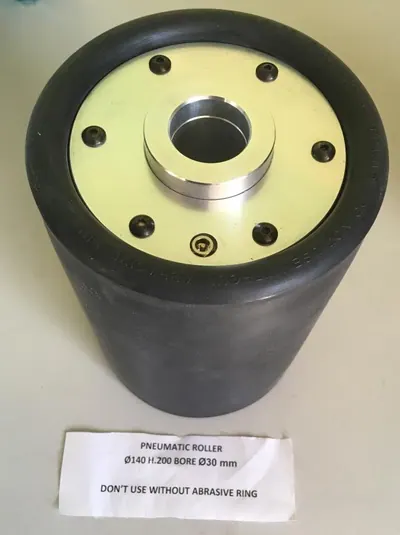 Pneumatinis šlifavimo ritinys ø140 mm WOODLAND MACHINERY