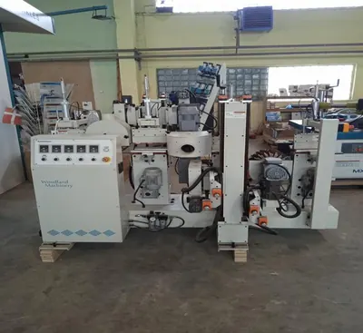 Šepetinės keturpusio šlifavimo staklės Atsarginės šlifavimo juostos WOODLAND MACHINERY SD W4