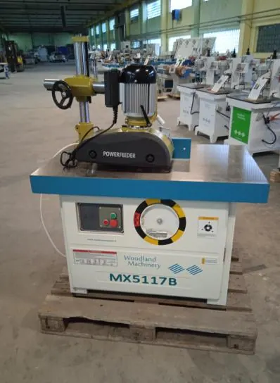 Frezavimo staklės su padavimo–prispaudimo mechanizmu MX5117B+V-380