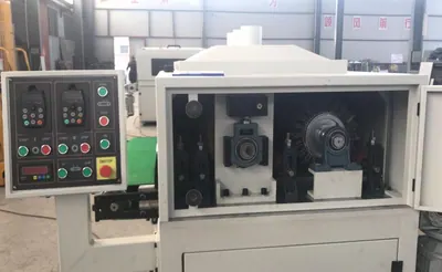 Šepetinės šlifavimo staklės su metaliniu šepečiu WOODLAND MACHINERY 1000-2S metal