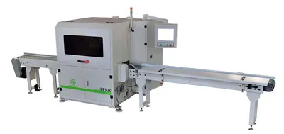Optimizuojančios skersinio pjovimo staklės WOODLAND MACHINERY Type Тип S120/S260